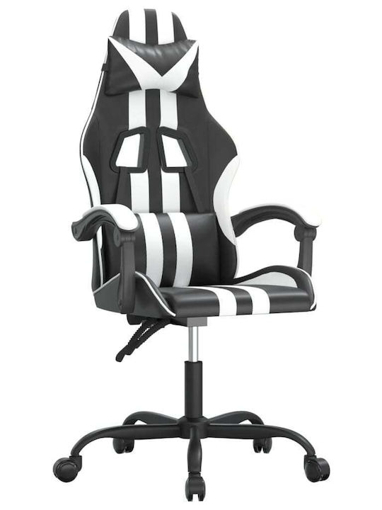 vidaXL 3143823 Καρέκλα Gaming Δερματίνης Μαύρο/...