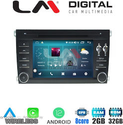 LM Digital Car-Audiosystem für Toyota Avensis Porsche Cayenne 2003-2008 (Bluetooth/USB/WiFi/GPS/Apple-Carplay) mit Touchscreen 7"