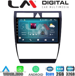 LM Digital Car-Audiosystem für Audi A6 1998-2004 (Bluetooth/USB/WiFi/GPS) mit Touchscreen 9"