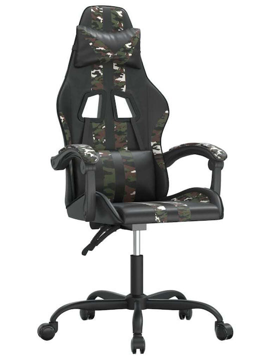 vidaXL 3143829 Καρέκλα Gaming Δερματίνης Μαύρο/...