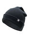Mabo Beanie Ανδρικός Σκούφος Πλεκτός σε Μαύρο χρώμα