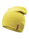 Usian Ribbed Beanie Cap Yellow