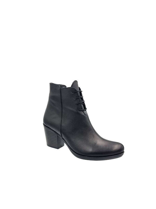 Act Leather Women's Ankle Boots Black