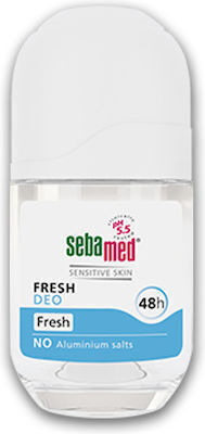 Sebamed Fresh Deo Sensitive Skin Deodorant 48h In Roll-On without Aluminum 50ml