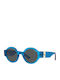 Ralph Lauren Unisex Sunglasses with Blue Plastic Frame and Gray Lens PH4190U 604187