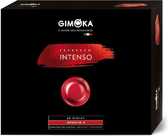 Gimoka Κάψουλες Espresso Intenso Συμβατές με Μηχανή Nespresso Professional 50caps