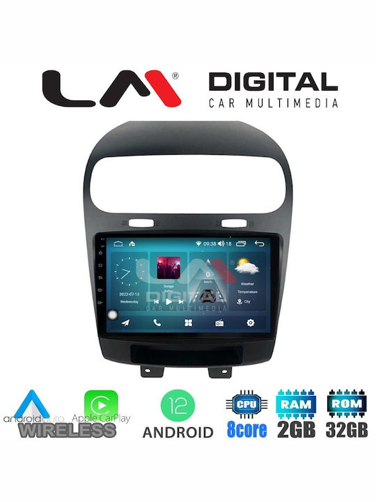 LM Digital Автомобилна Аудио Система (Блутут/USB/WiFi/GPS/Apple-Carplay/Android-Auto) с Екран 9"