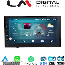 LM Digital Ηχοσύστημα Αυτοκινήτου για Nissan Qashqai 2006-2013 (Bluetooth/USB/AUX/WiFi/GPS) με Οθόνη Αφής 6.5" R8001 GPS