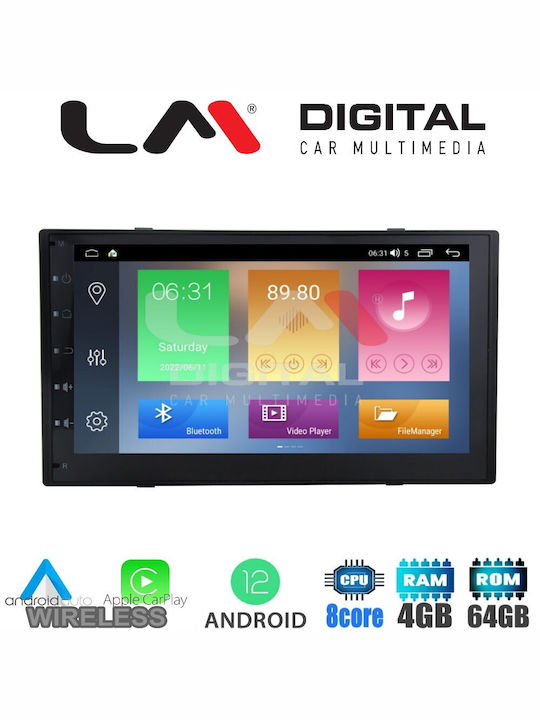 LM Digital Car-Audiosystem Mercedes-Benz Sprinter Volkswagen Golf 2019> (WiFi/GPS) mit Touchscreen 7" LM C8900 GPS