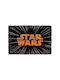 Grupo Erik Entrance Mat made of Coir with Anti-slip Backing Star Wars Logo Black 40x60cm