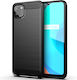 Techsuit Carbon Back Cover Σιλικόνης Μαύρο (Realme C11)