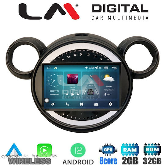 LM Digital Sistem Audio Auto pentru Mini Clubman / Țăran / Paceman / Cooper 2013-2016 (Bluetooth/USB/WiFi/GPS/Apple-Carplay/Android-Auto)