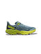 Sky Run Speedgoat 5 Sport Shoes Trail Running Stone Blue / Dark Citron
