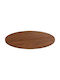 vidaXL Rund Tischoberfläche aus Massivholz Eiche 80x80x1.5cm 342970 1Stück