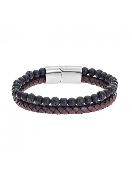 Senza Herren Armband aus Leder