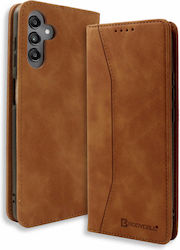 Bodycell Synthetic Leather Book Brown (Galaxy A04s)