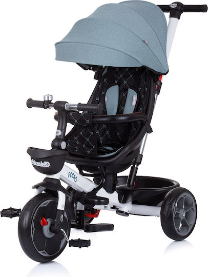Chipolino Pegas Convertible Kids Tricycle with Parental Handle for 18 Months Blue