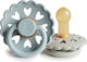 Frigg Andersen Pacifiers Rubber Ole Lukoie/Clumsy Hans - Blue - Beige for 6-18 months 2pcs