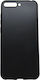 ObaStyle Matt Back Cover Silicone Black (Huawei Y6 2018, Honor 7A Play)