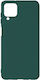Nemo Matt Soft Umschlag Rückseite Silikon Dark Green (Galaxy A12 / A12 Nacho)