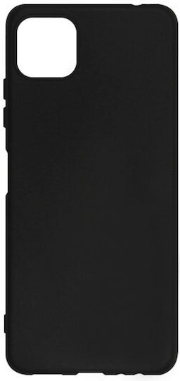 Nemo Matt Soft Задна корица Силикон Черен (Galaxy A22 5G)