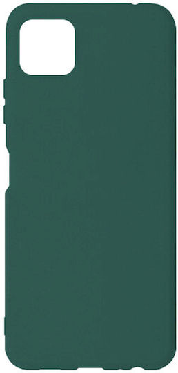 Nemo Matt Soft Back Cover Silicone Dark Green (Galaxy A22 5G)