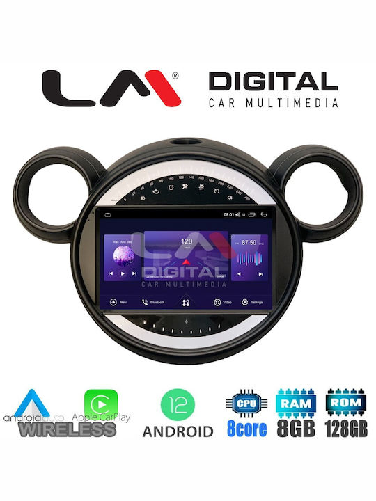 LM Digital Ηχοσύστημα Αυτοκινήτου για Mini Clubman / Countryman / Paceman / Cooper 2010-2016 (Bluetooth/USB/WiFi/GPS/Apple-Carplay/Android-Auto)