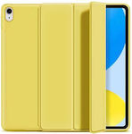 Tech-Protect Smartcase Flip Cover Synthetic Leather / Plastic Yellow (iPad 2022 10.9'') TPSPIPAD109YE