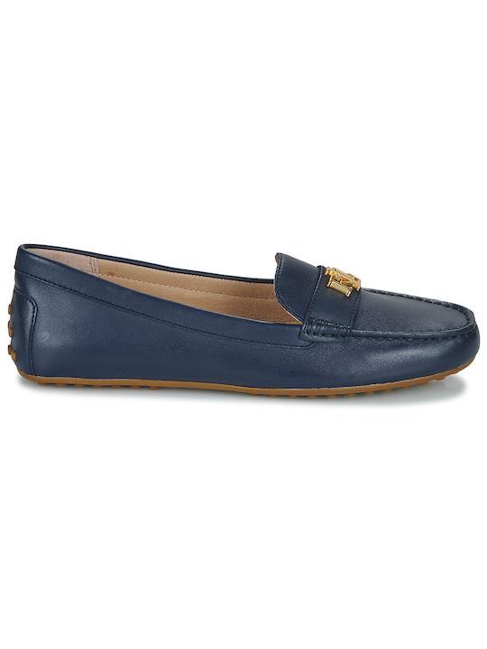Ralph Lauren Women's Moccasins in Navy Blue Color