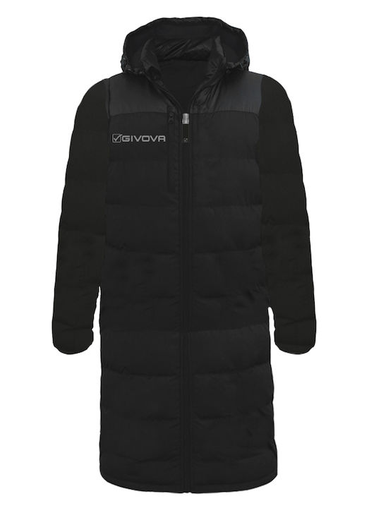 Panchina Geacă De Iarnă Puffer Neagră