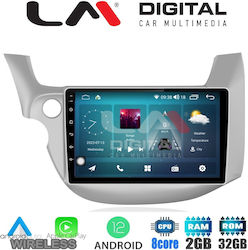 LM Digital Car-Audiosystem für Honda Jazz Volkswagen Passat 2008 - 2012 (Bluetooth/USB/WiFi/GPS) mit Bildschirm 10"