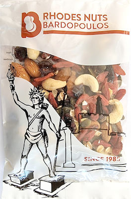 Rhodes Nuts Bardopoulos Mix Πρωϊνού Χωρίς Ζάχαρη & Αλάτι 100gr