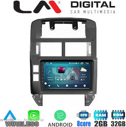 LM Digital Ηχοσύστημα Αυτοκινήτου για VW Polo 2002 - 2009 (Bluetooth/USB/WiFi/GPS) με Οθόνη Αφής 10"
