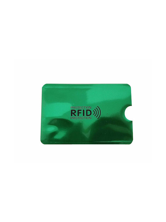 Anti-Scan Card protector - Θήκη Αλουμινίου RFID Green