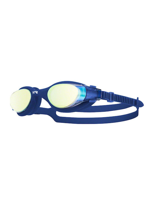 Tyr Vesi Adult Swimming Goggles Blue