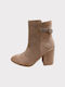 Damenstiefelette Code 8803 Beige