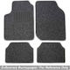 Race Axion Satz Vorder- und Hintermatten 4Stück aus Teppichboden für Jeep Cherokee 2001-2006 Gray
