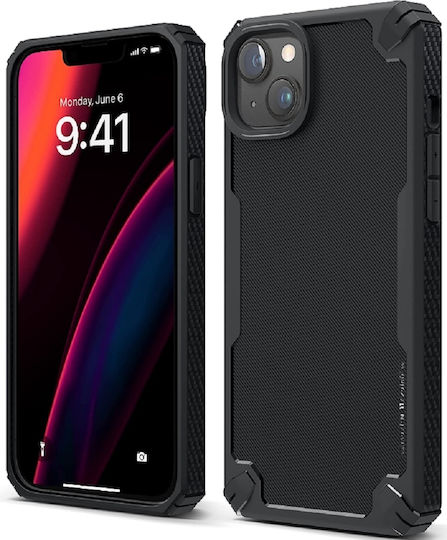 Elago Armor Umschlag Rückseite Silikon Schwarz (iPhone 14 Plus)
