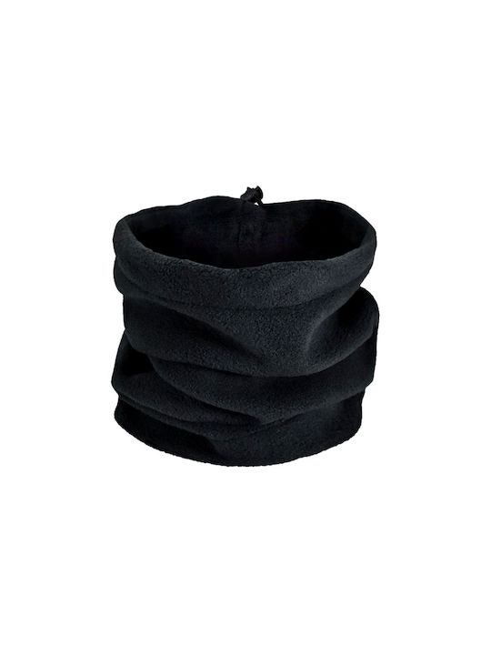 Stamion Περιλαίμιο Αναβάτη Μοτοσυκλέτας Fleece Μαύρο Χρώμα