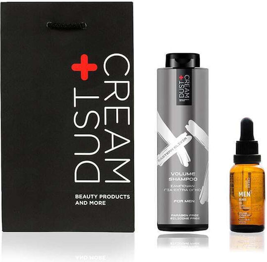 Dust+Cream With Shampoo Eastern Elixir 300ml & Oil for Face & Moustache 30ml 330ml