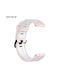 Sonique Strap Silicone Pink / White (Amazfit GTS/GTS 2/GTS 2e/GTS 2mini/GTR 42MM/BIP U/BIP/BIP lite/ZEPP E)