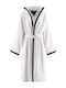 Tommy Hilfiger University Bathrobe with Hood White 360gr/m²