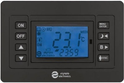 Olympia Electronics BS-813/P/C Ψηφιακός Θερμοστάτης Χώρου