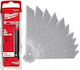 Milwaukee Cutter Blade 18mm 10pcs