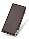 Leather Men's Wallet Cards with RFID Brown