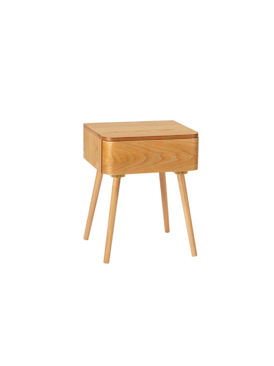 Wooden Bedside Table 40x34x51cm