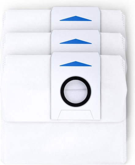 30017048 Vacuum Cleaner Bags 3pcs Compatible with Vacuum Cleaner Ecovacs