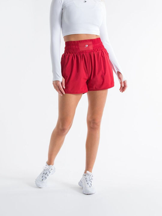 Damen Trainings-Shorts Boxraw Kaliesha - Rot