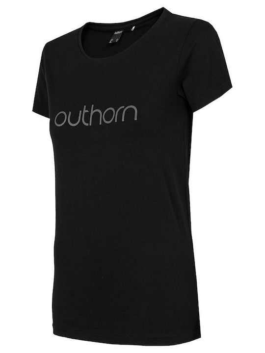 Outhorn Damen T-Shirt Schwarz