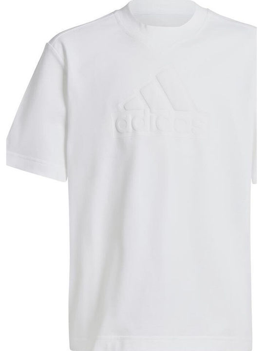 adidas Детска тениска Бял Future Icons Logo Piqué
